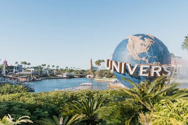 Universal Orlando Resort globe at Universal Studios Florida
