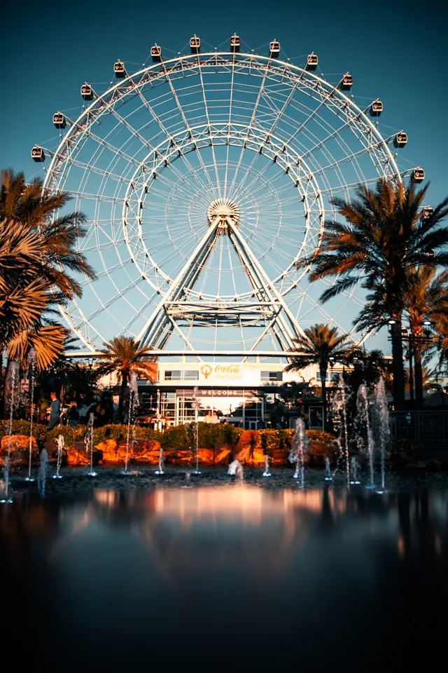 Orlando Eye Ferris wheel at ICON Park in Orlando Florida