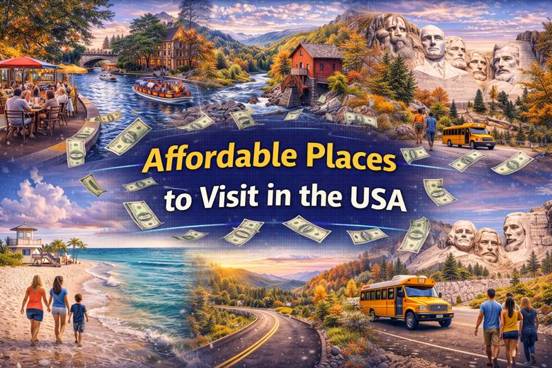 Affordable Places to Visit in the USA