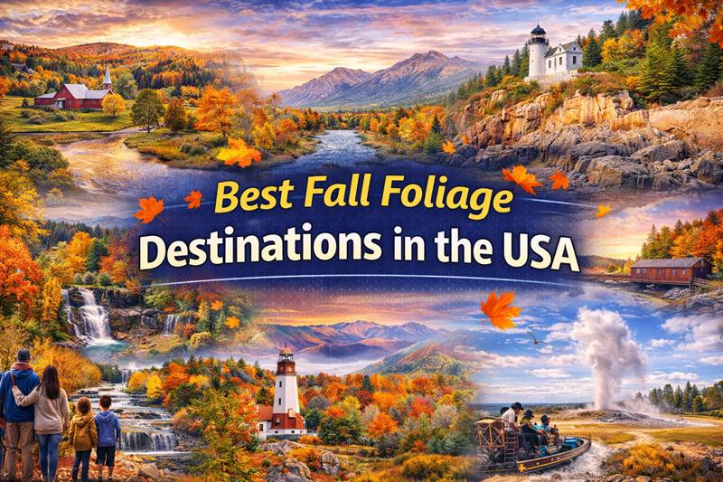 Best Fall Foliage Destinations in the USA