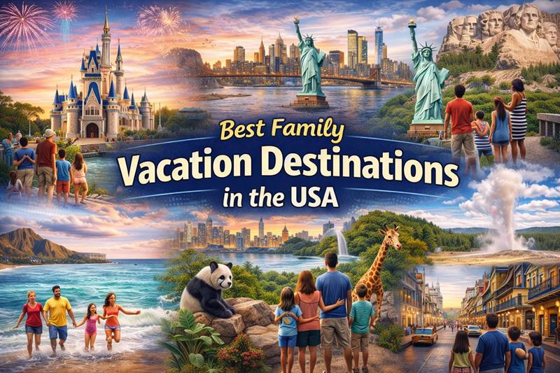 Best Family Vacation Destinations in the USA