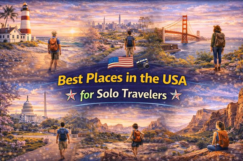 Best Places in the USA for Solo Travelers