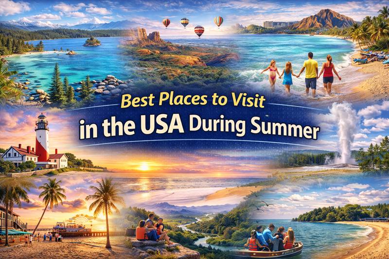 Best Places to Visit in the USA During Summer