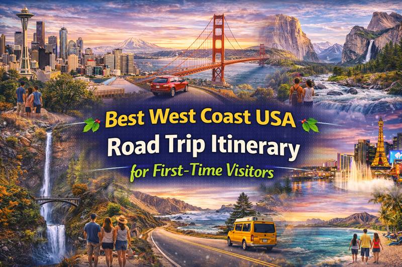 Best West Coast USA Road Trip Itinerary